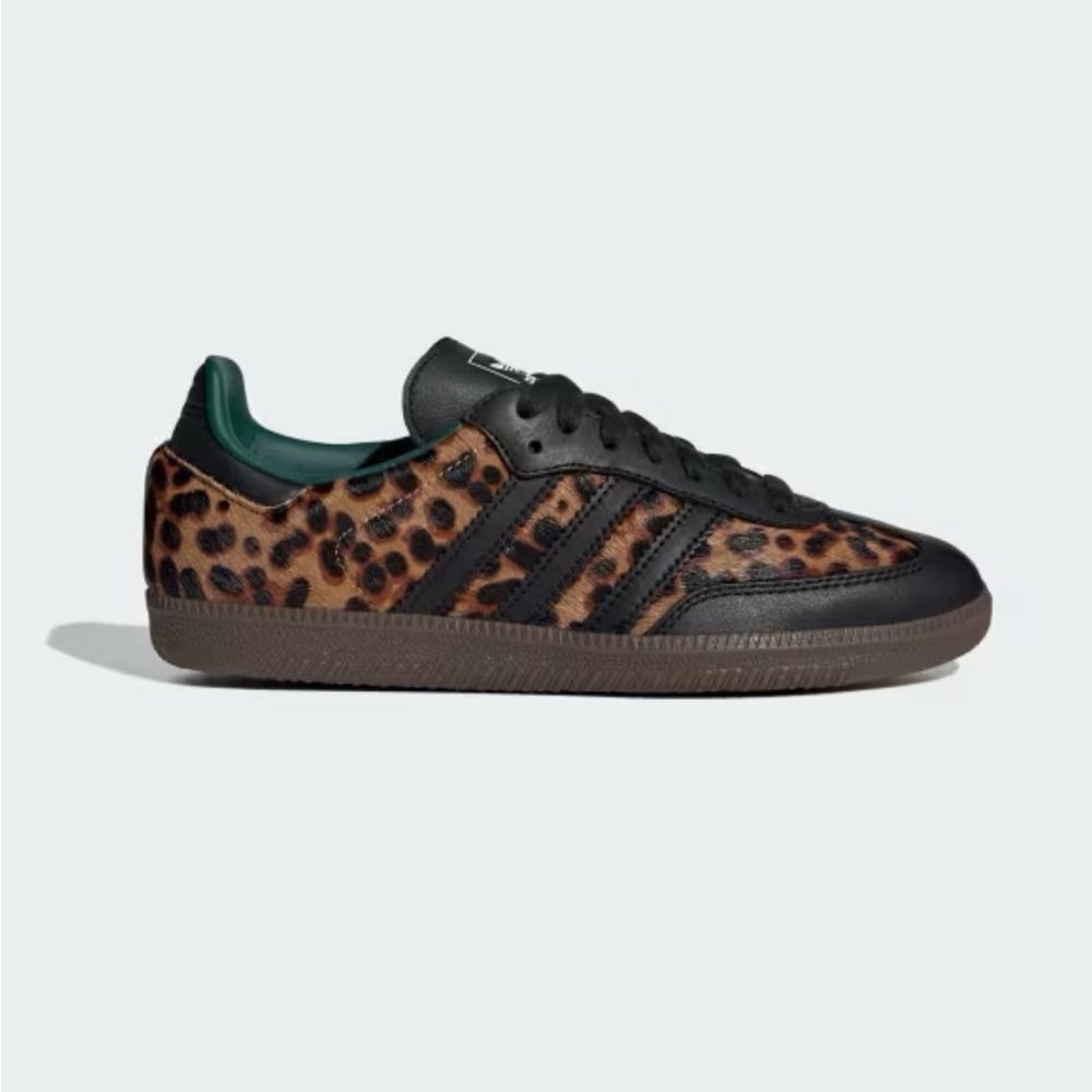 Adidas Samba Leopard Print Sneakers